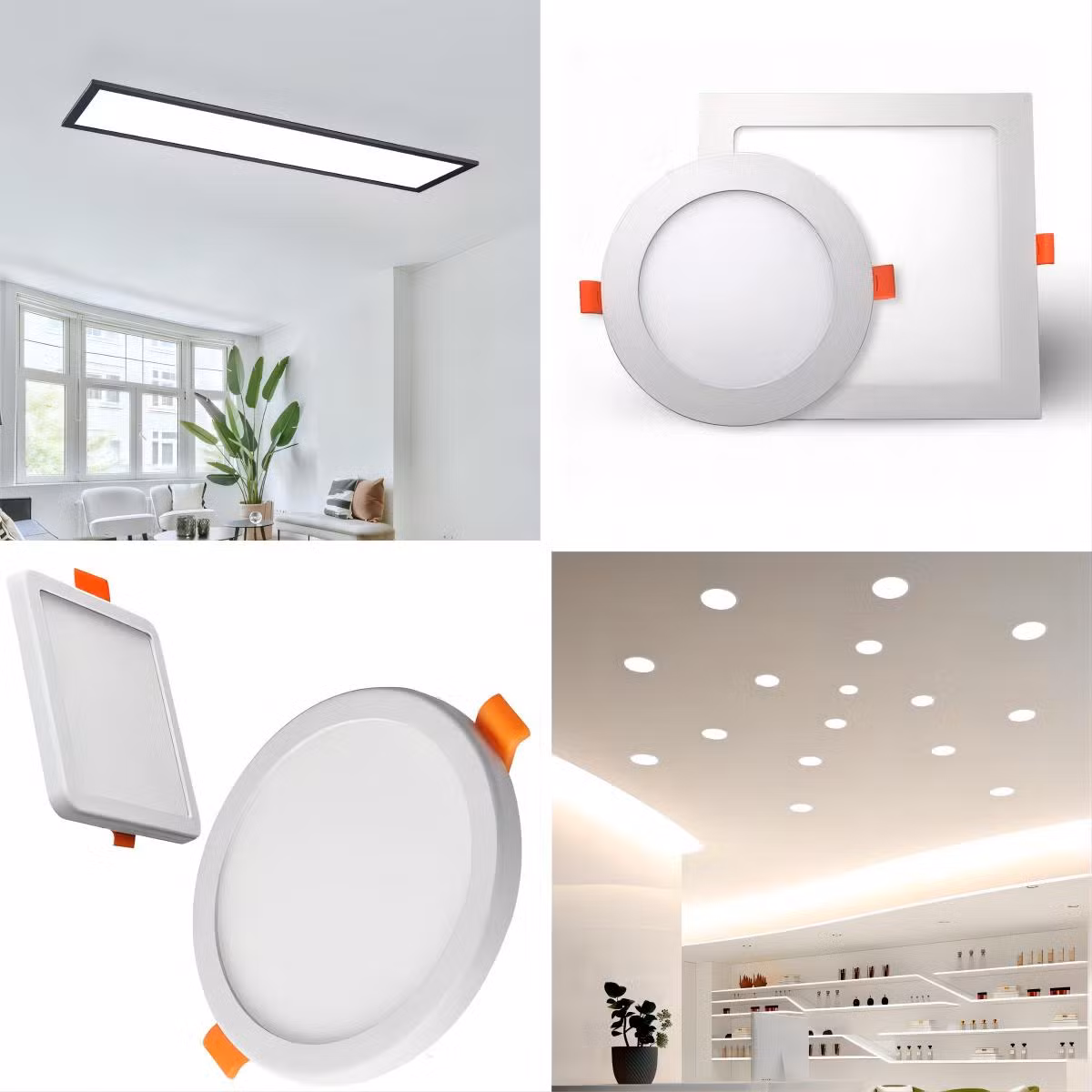 LED Rimless Surface Panel Light